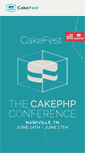 Mobile Screenshot of cakefest.org