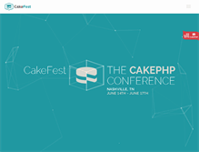Tablet Screenshot of cakefest.org
